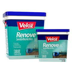 TINTA RENOVE SM BRIL BRANC NEV 18L VELOZ