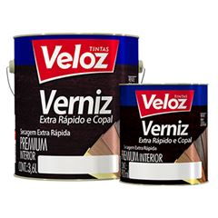 VERNIZ EXTRA RAPIDO 3,6L VINHO VELOZ