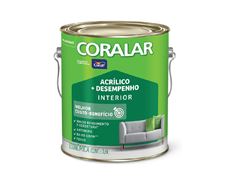 TINTA CORALAR ACR FOSCO 3,6L BCO NEVE