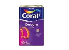 TINTA DECORA MATTE FOSC 18L BCO