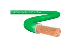 CABO FLEX 50MM 1KV VERDE BOBINA SIL