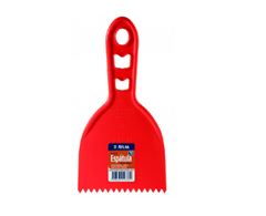 ESPATULA PLAST DENTADA 10CM ATLAS