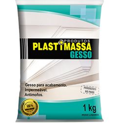 GESSO 1KG PLASTIMASSA