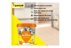 REJUNTE ACRILICO BEGE 1KG QUARTZOLIT